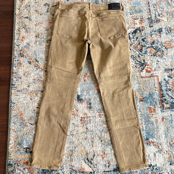 Express Khaki Skinny Hyper Stretch Jeans Size W34 x L32 - Picture 6 of 8